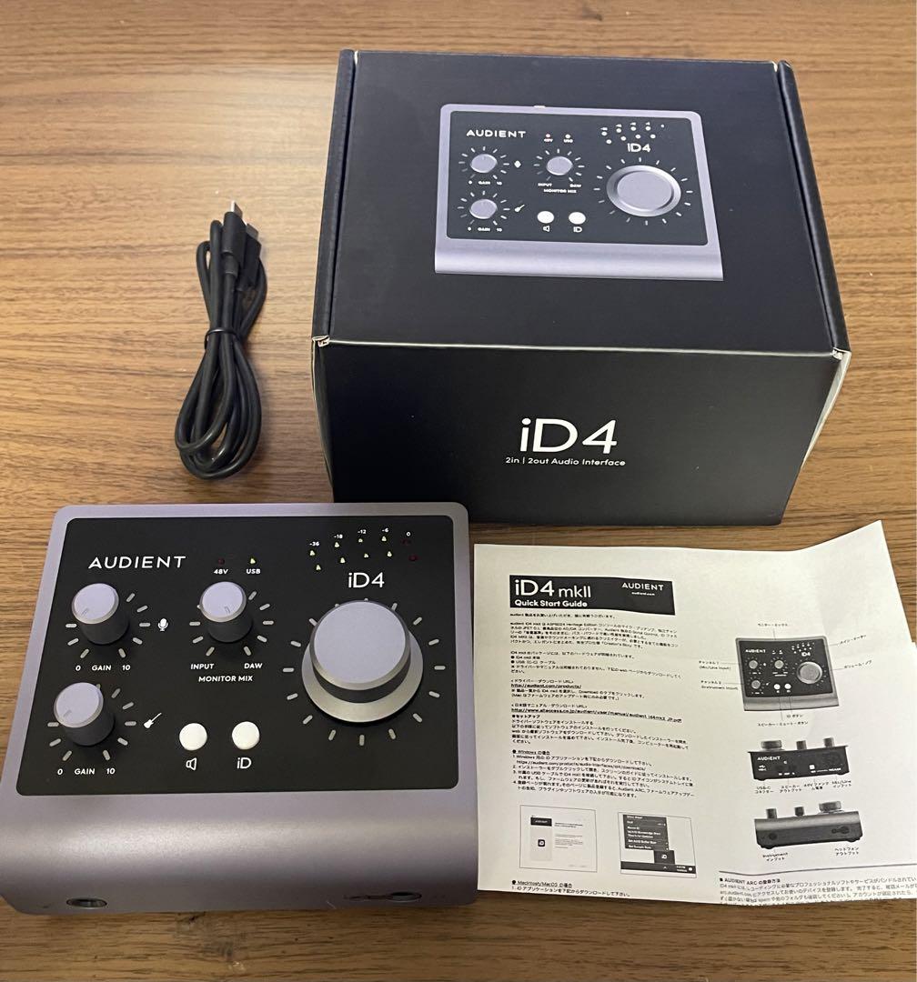 iD4mkII オーディオインターフェイス AUDIENT