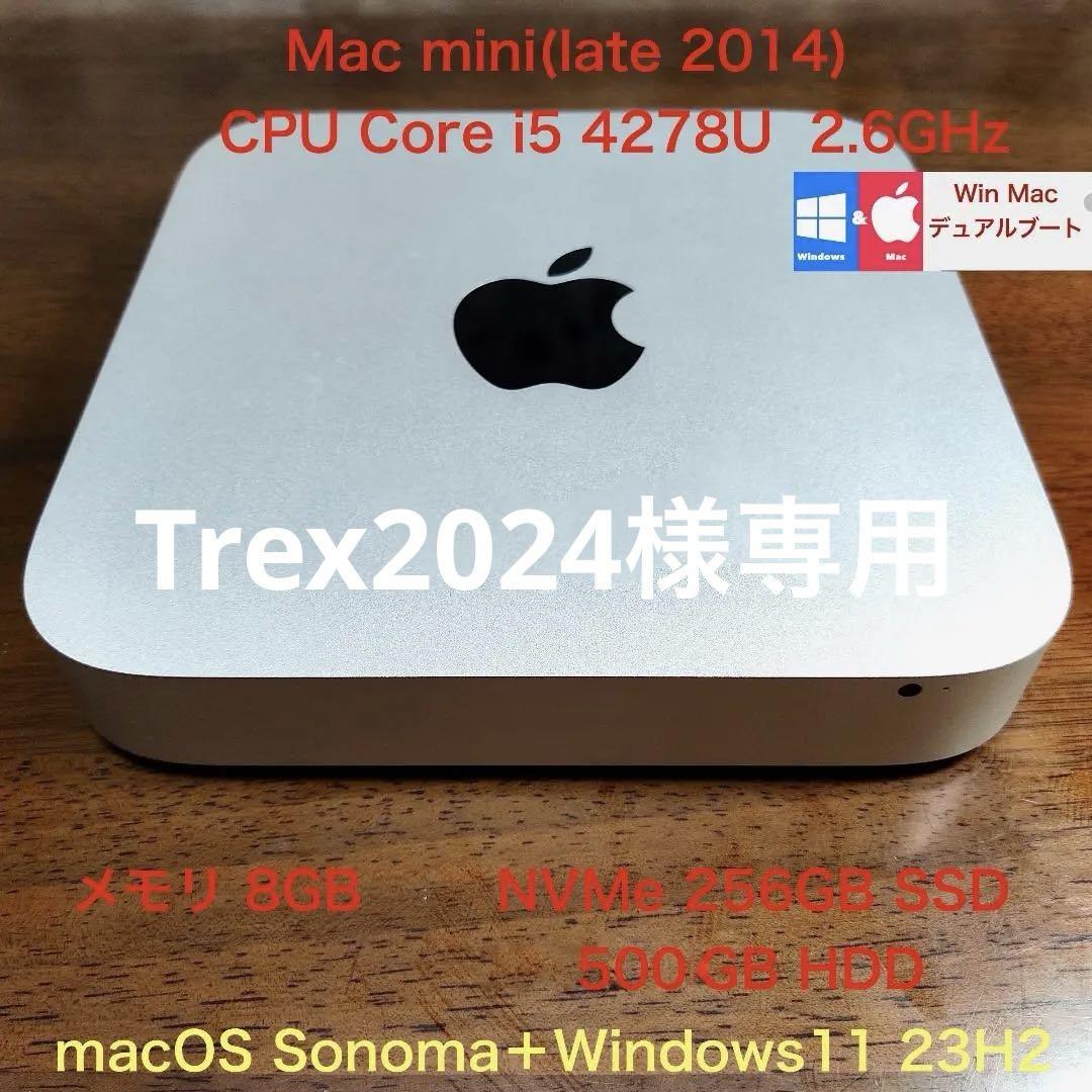 b Mac mini i5-2.6G,8GB,256GBSSD,500GBHDD