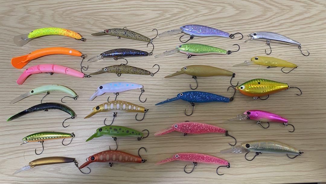 HEDDON #700 MUSKY MINNOW ソリッドレッド