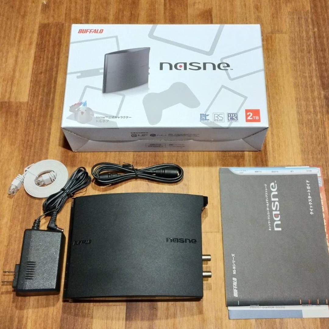 BUFFALO NS-N100 nasne ナスネ HDDレコーダー 2TB