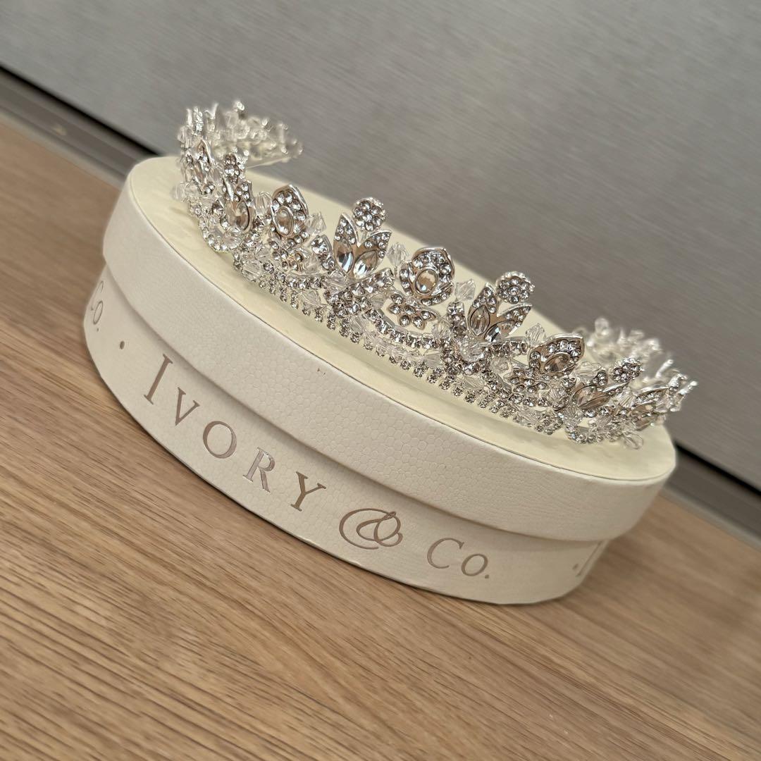 Ivory &Co. ティアラ Alexandra アレクサンドラ せまく