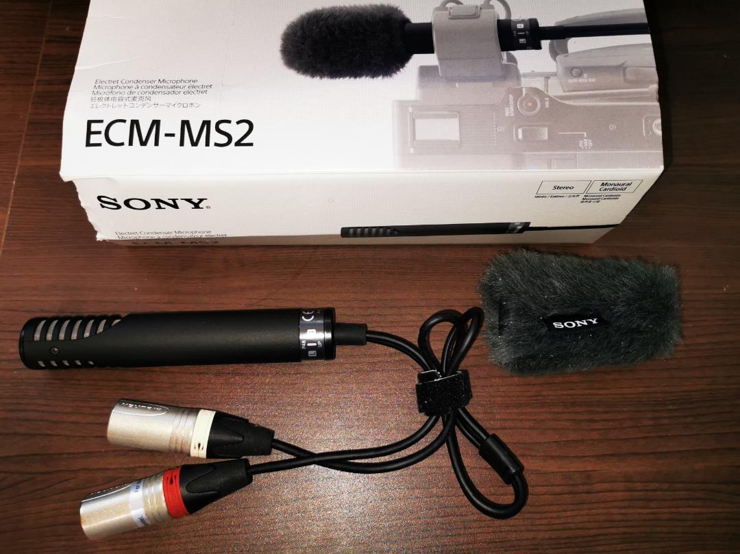 SONY ECM-MS2 エレクトレットコンデンサーマイクロホン