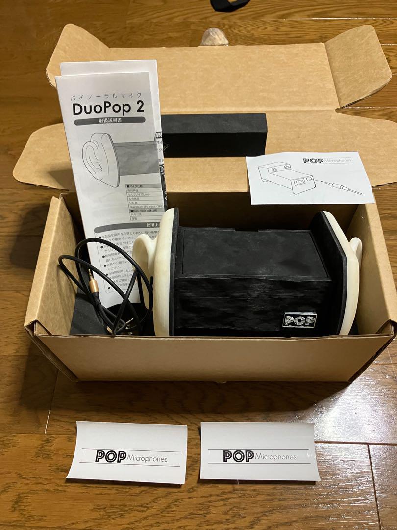 duo pop2.0 バイノーラルマイク