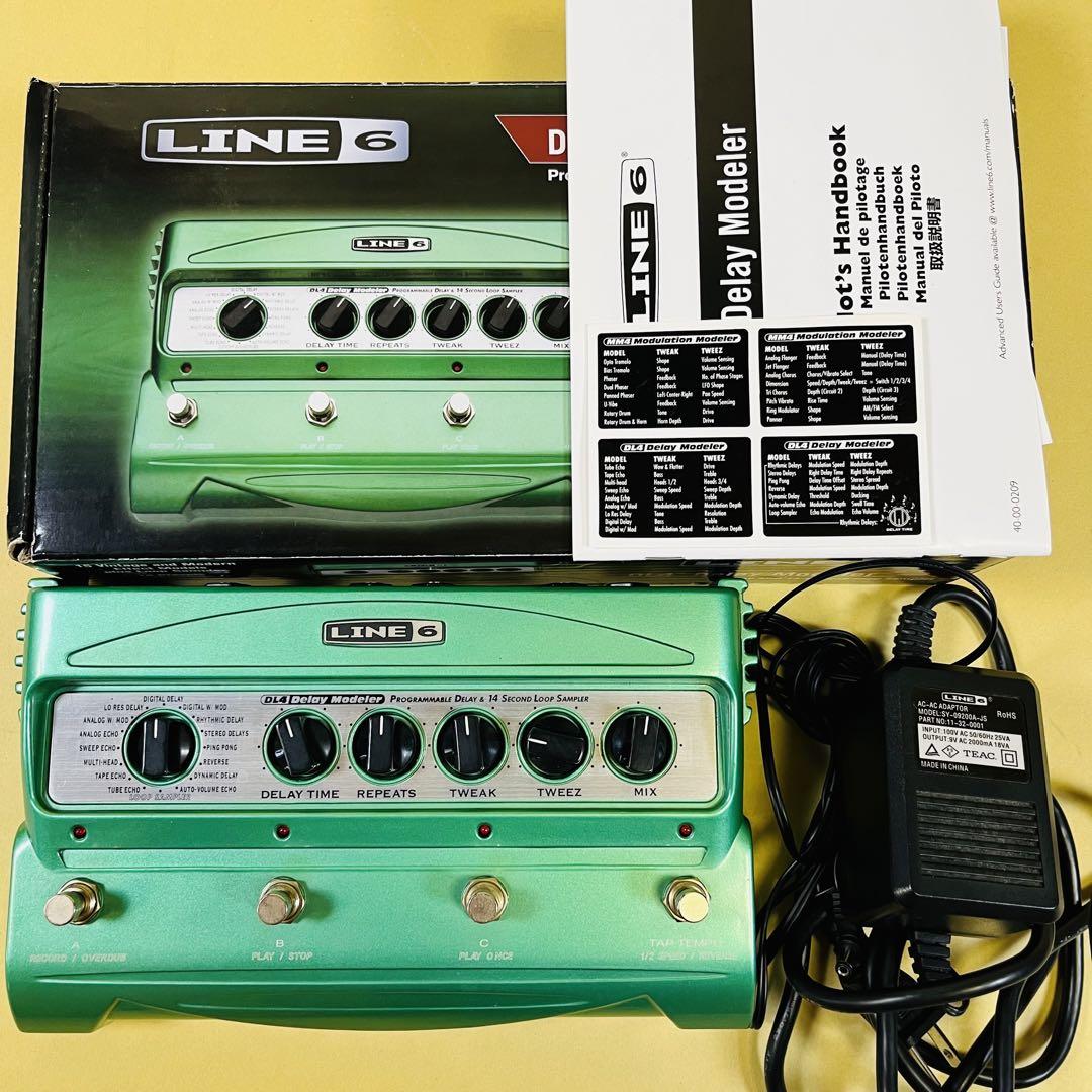 LINE6 DL4 Delay Modeler 電源アダプター付き