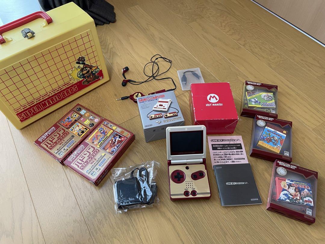 1円～ ゲームボーイアドバンスSP ファミコン生誕20周年
