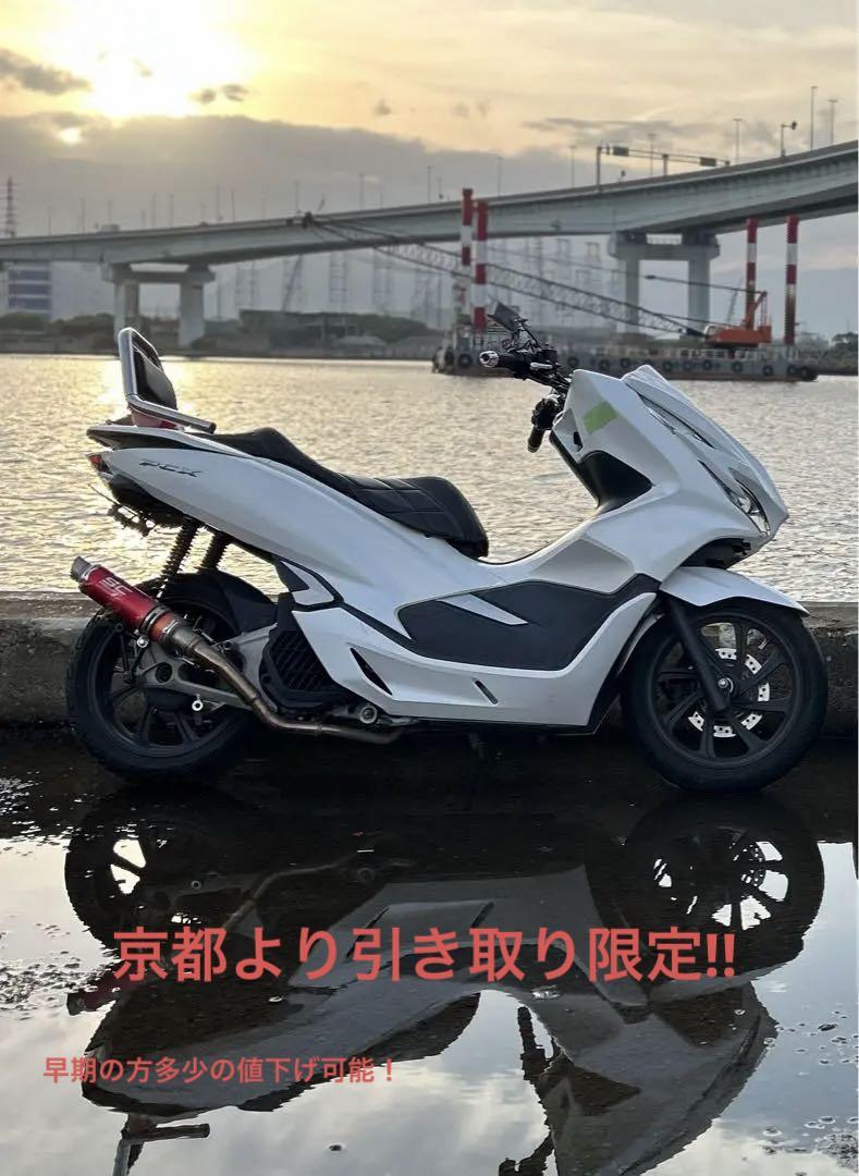 pcx125 jf81 デビルマスク 小型バイク 悪しき