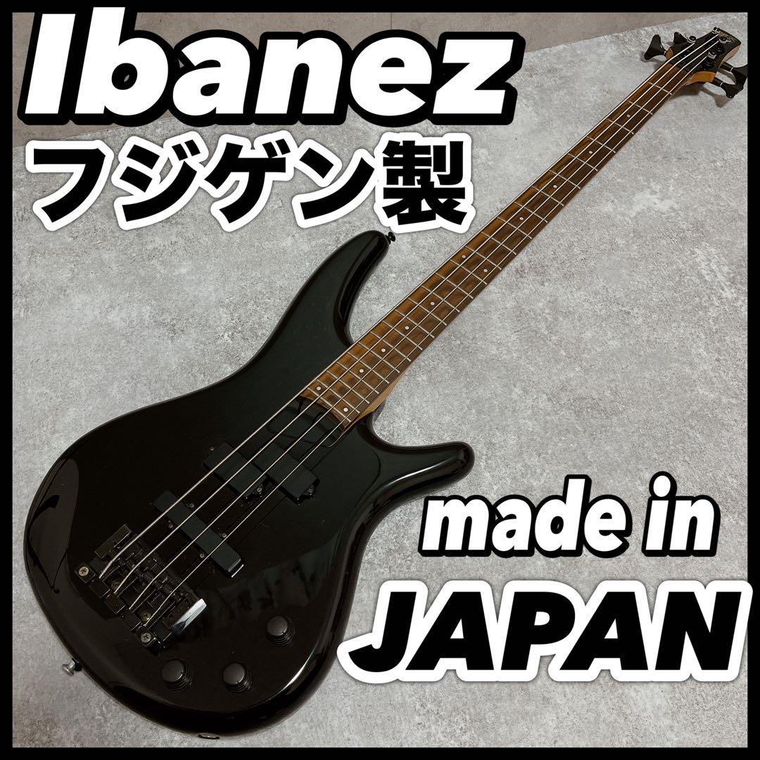 Ibanez アイバニーズ よかっ ベース フジゲン japan 日本 製SDGR 黒