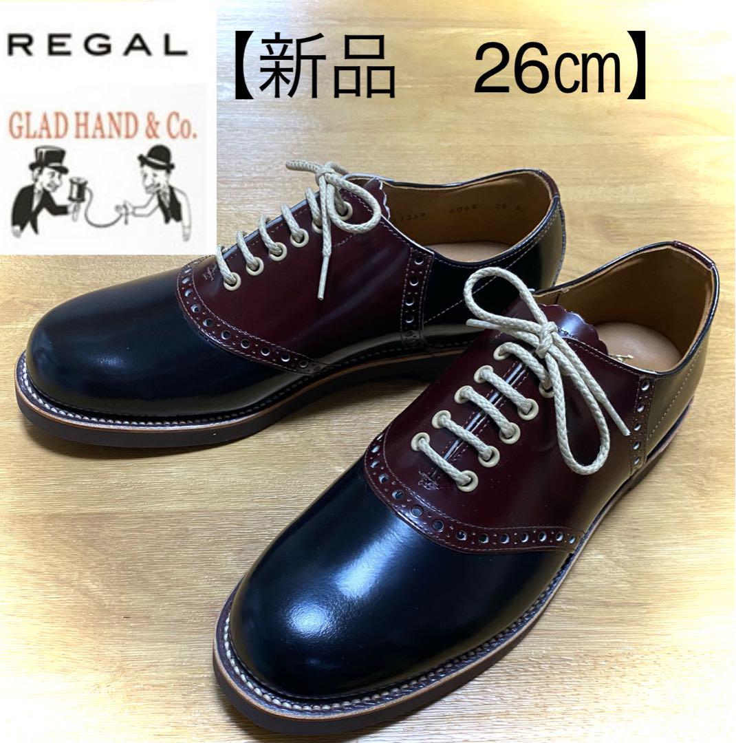 GLADHAND✖️REGALグラッドハンド×リーガル【新品】サドルシューズ 26