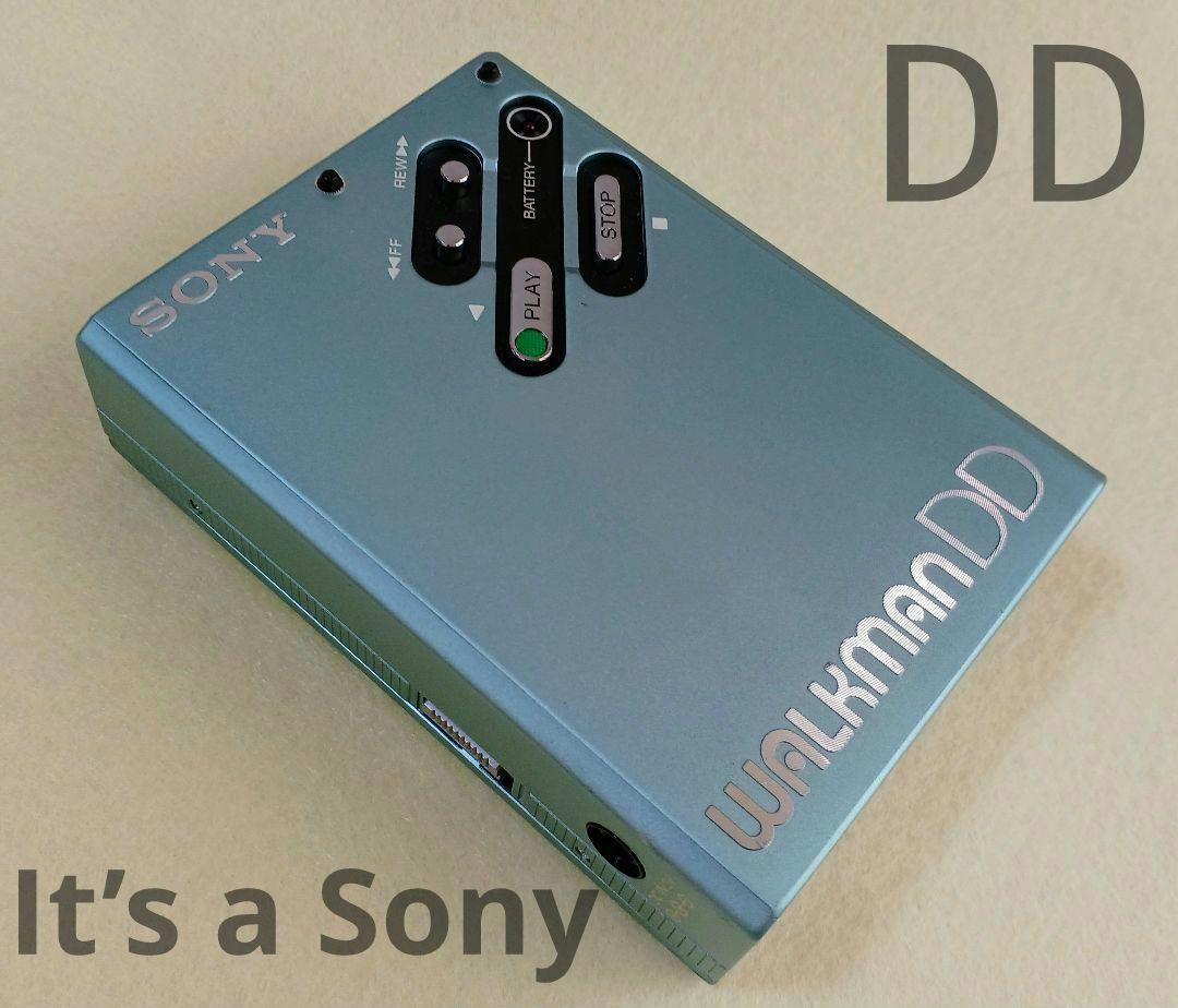 通電品【SONY】ソニー カセットウォークマン WALKMAN DD WM-DD