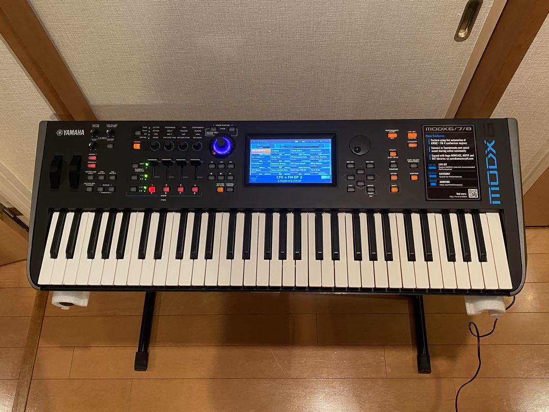 YAMAHA MODX6 熱かっ