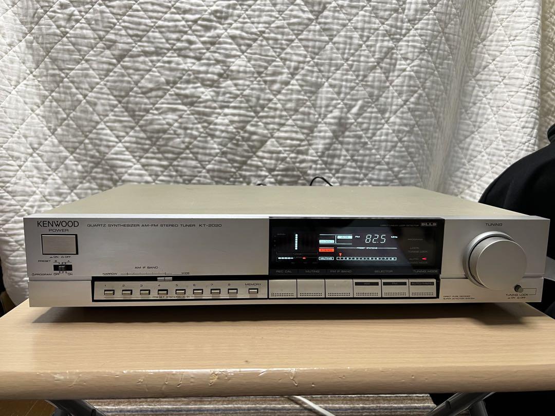 KENWOOD FM/AMチューナー KT-2020 シルバーモデル