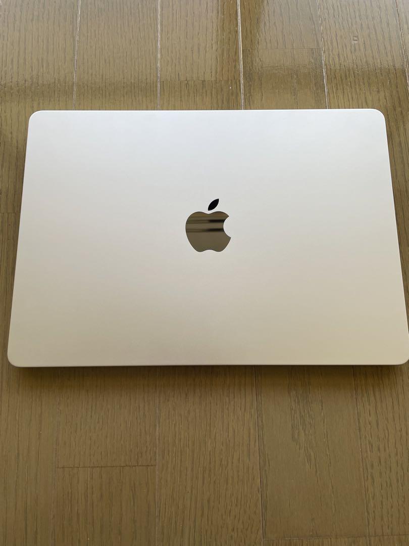 M2 13インチMacBook Air 16GB 1TB -スターライト-