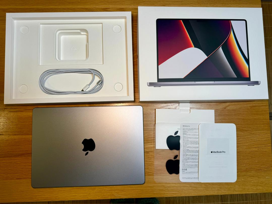 超美品 MacBook Pro 14inch M1Max 64GB 1TB US