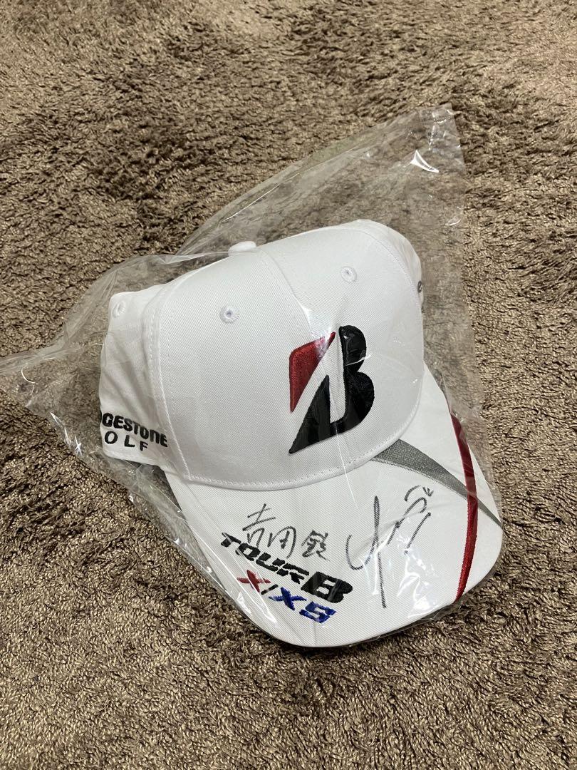 吉田優利 サイン付き NIKE キャップ - メルカリ