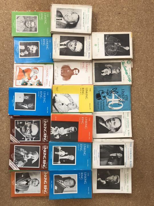 期間限定特別価格 THE LINKING RING 1958年から1987年まで121冊 洋書