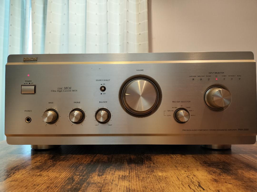 美品 名機 DENON PMA-2000 プリメインアンプ デノン