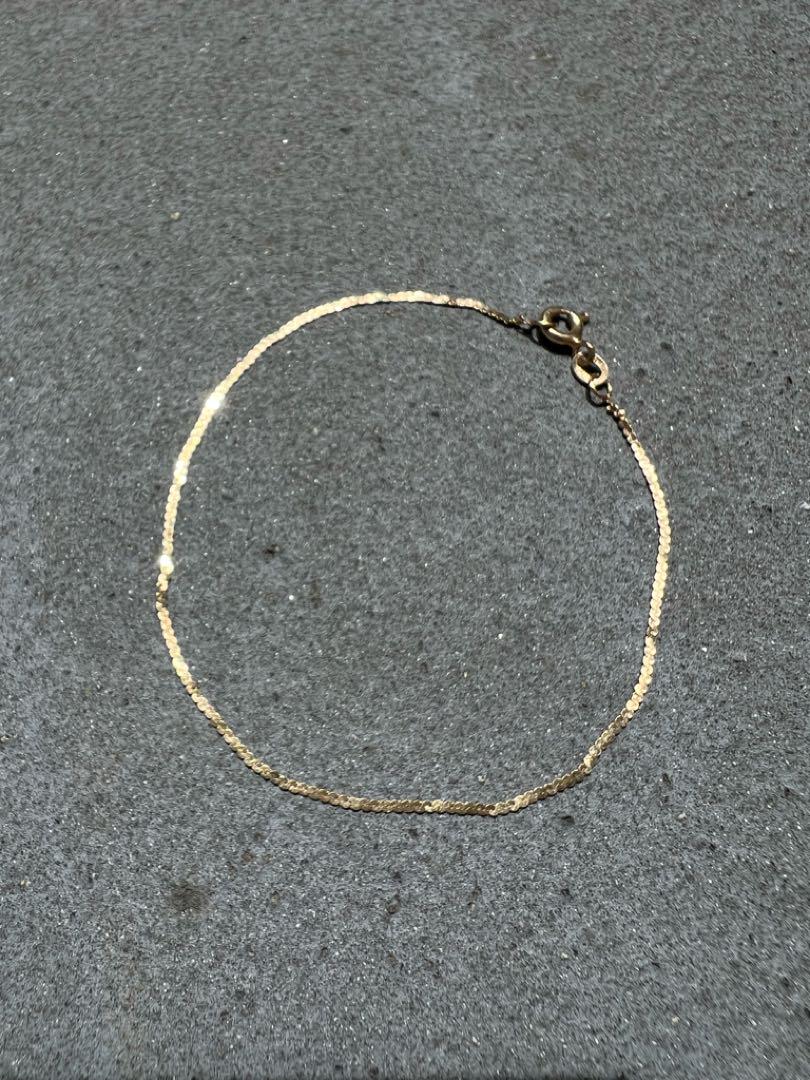 希少になる イタリア製】 オールド スネークチェーンブレスレット 14K アクセサリー