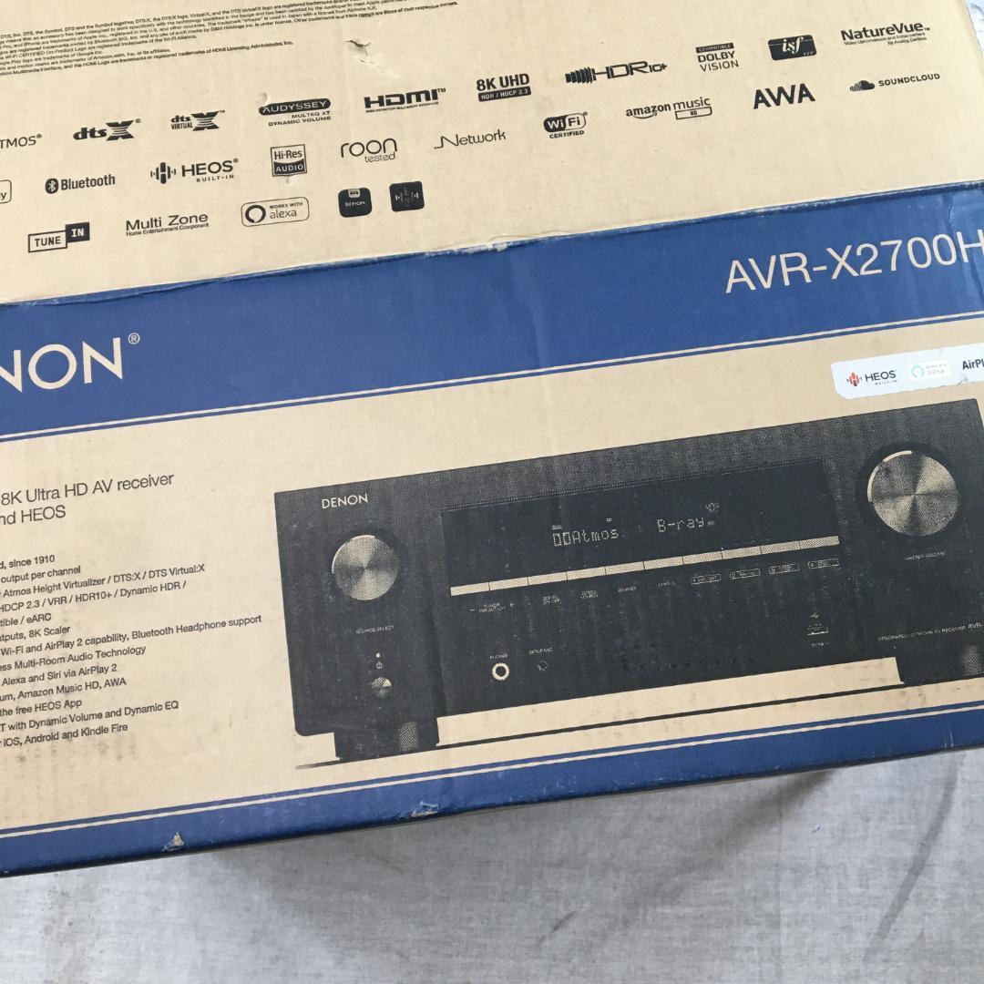 22年製 デノン Denon AVR-X2700H AVサラウンドレシーバー