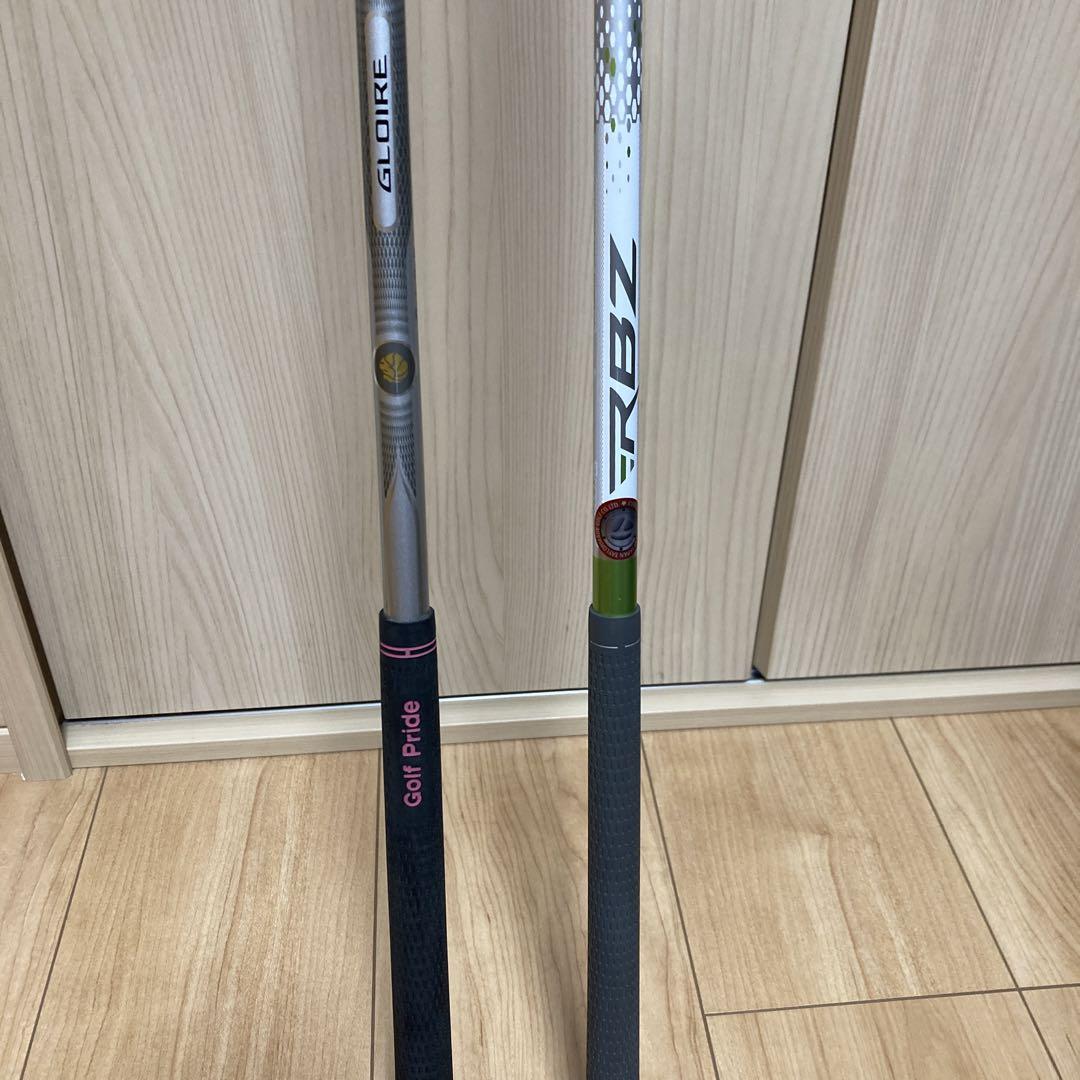 最高品質の 初代グローレドライバー用、初代RBZ ドライバー用 シャフトL クラブ