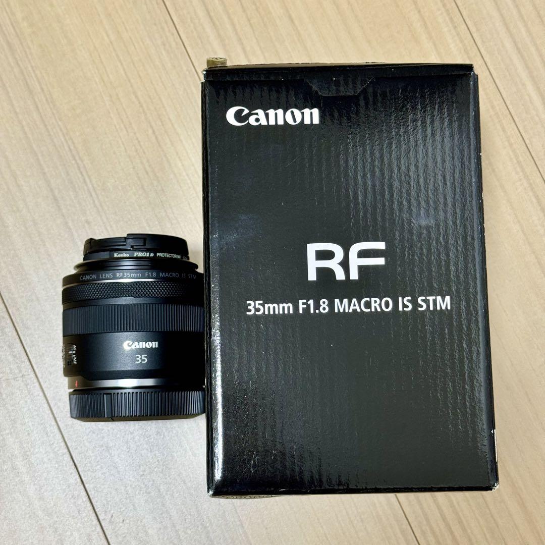 美品】Canon 野暮った キヤノン RF35mm F1.8 MACRO IS STM