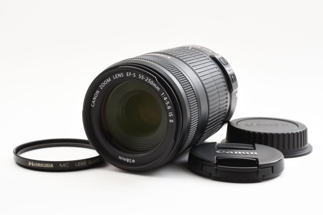 新品級◇Canon EF-S 55-250mm F4-5.6 織りなす IS II◇729 新品級◇Canon EF-S 55-250mm F4-5.6 織りなす IS II◇729