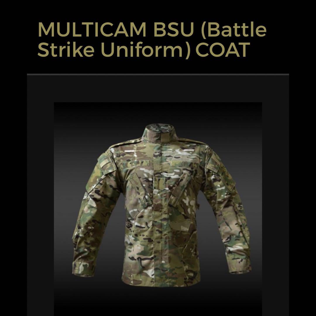 【ポイント10倍】 米軍放出品TPC ACUジャケットBSU コートマルチカム 個人装備