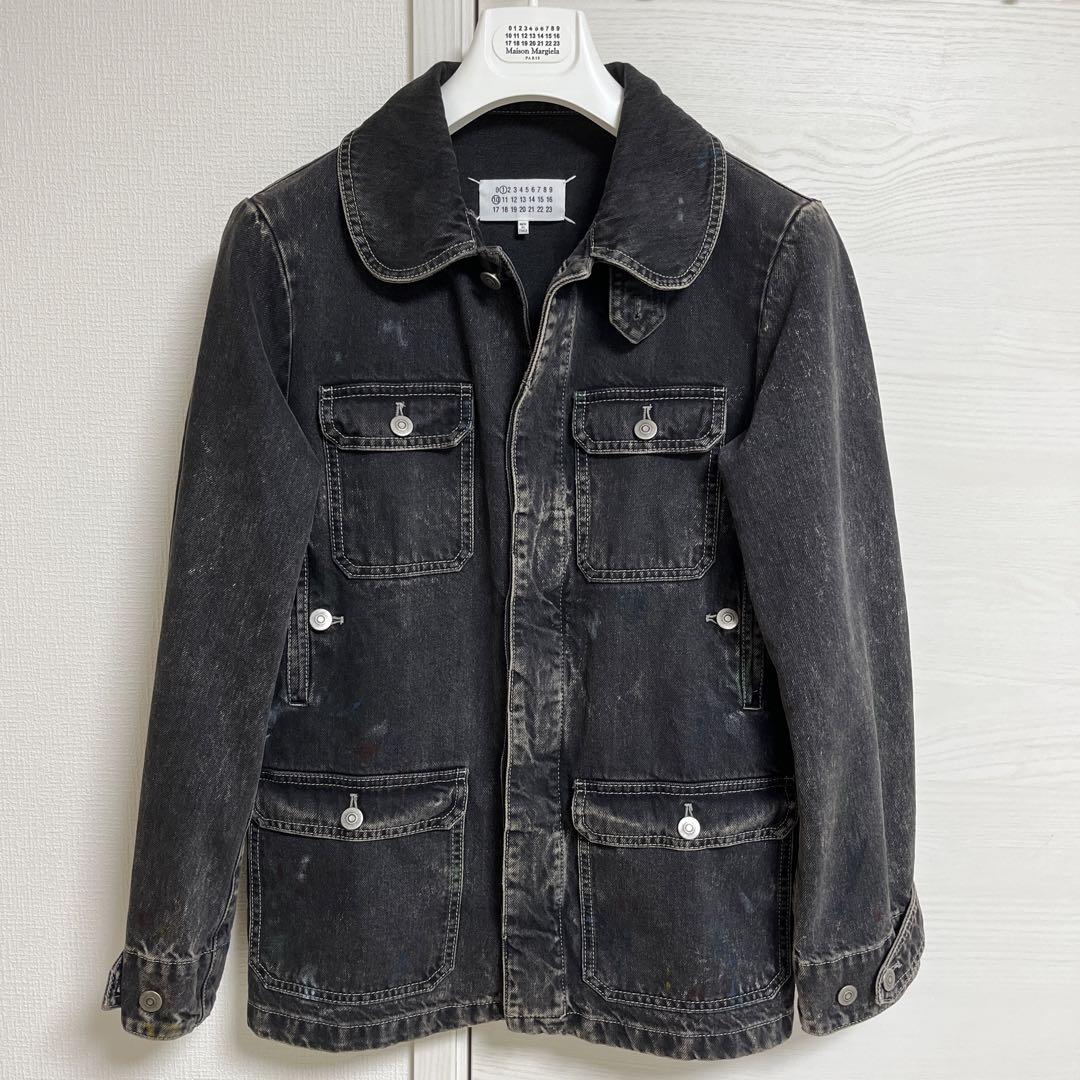 Maison この上なし Margiela Painted Denim Coverall