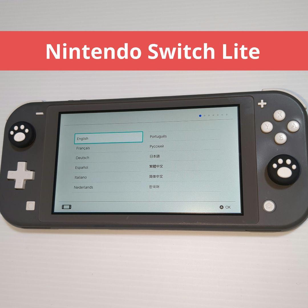 Nintendo Switch Lite わずらわしく 任天堂スイッチライト グレー