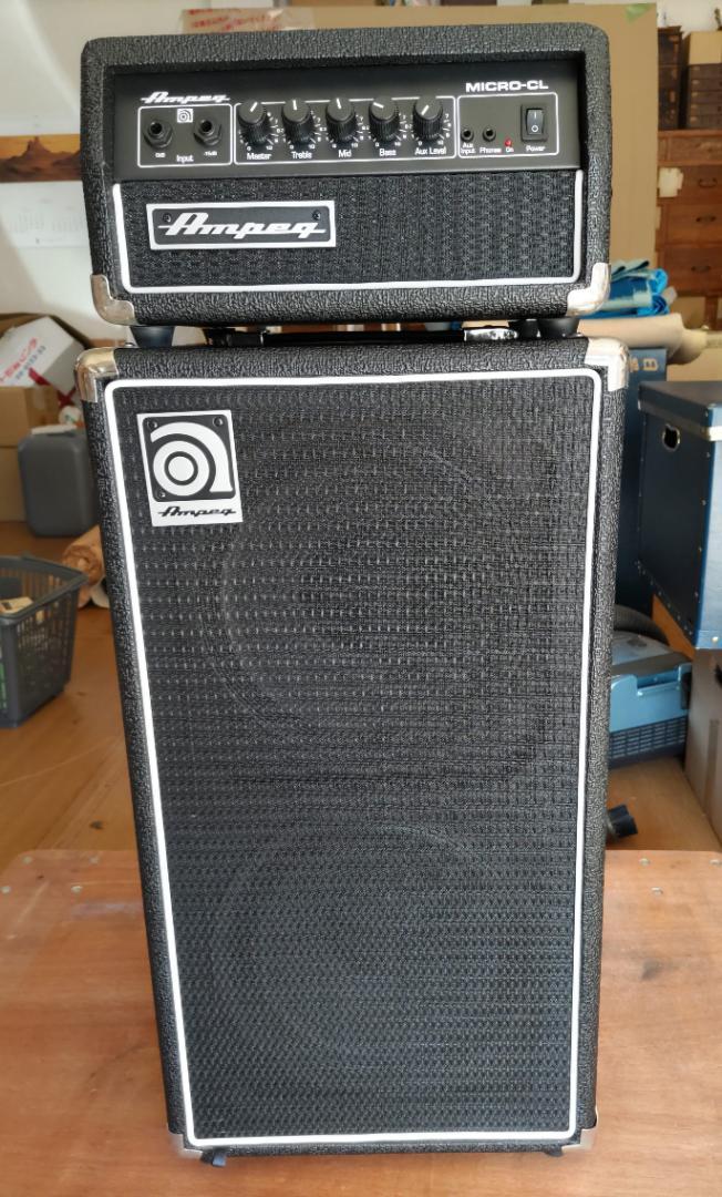 AMPEG Micro-CL Stack あざとい アンペグ マイクロ ベースアンプ