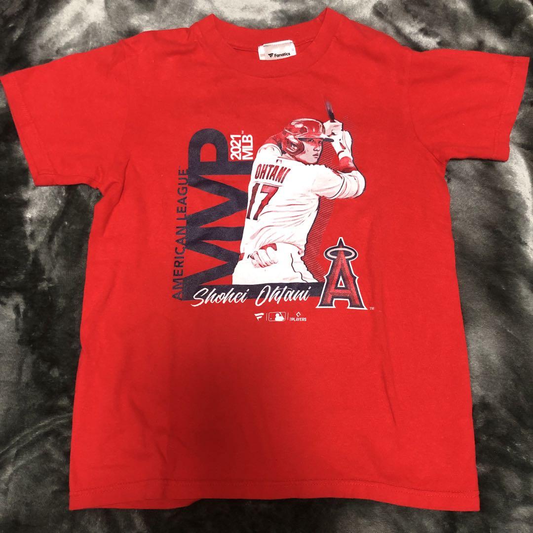 大谷翔平選手エンゼルス2021MVP うるさく Tシャツ150