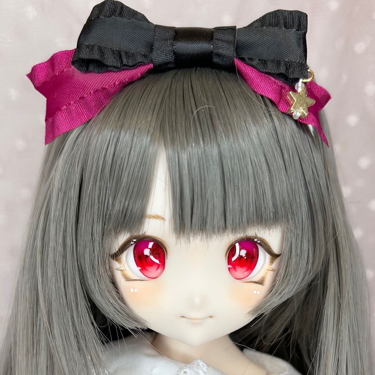 どきっ子】 DDH-22 カスタムヘッド ドルフィードリーム セミホワイト肌 ヘッド アイ DD MDD