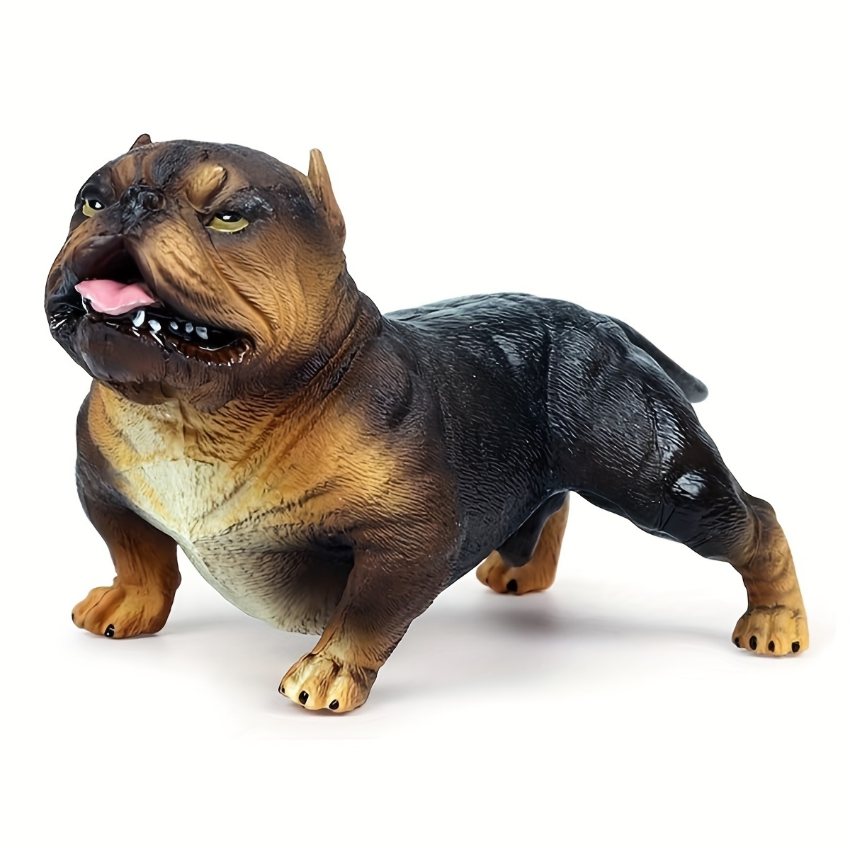 犬 フィギュア ブルドッグ 黒 ブラック 13cm リアル 置物 かわいい 樹脂像 いぬ ミニチュア インテリア エクステリア 庭 レジン イヌ  t3766 売買されたオークション情報 落札价格 【au payマーケット】の商品情報をアーカイブ公開