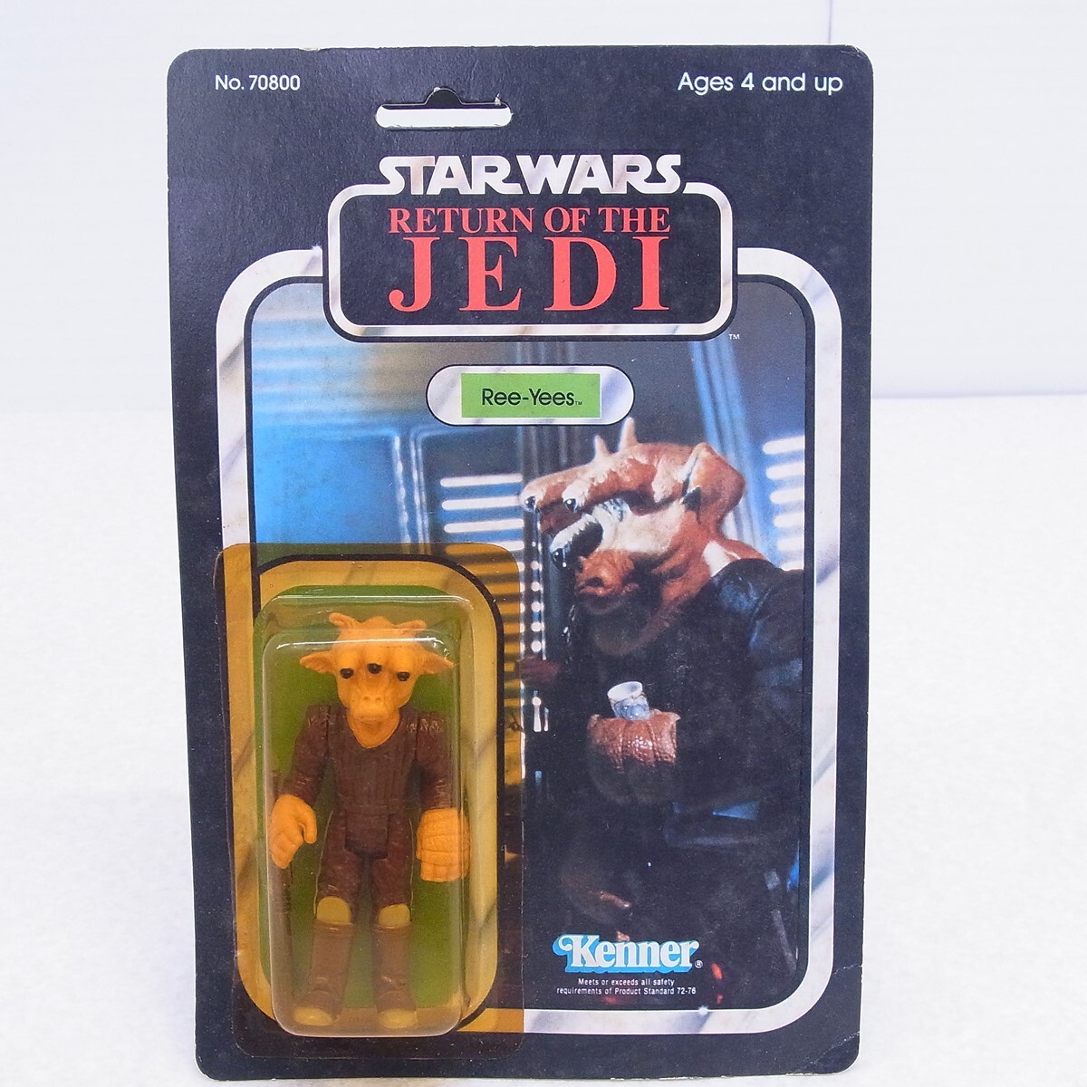 未開封 OLD Kenner オールドケナー STAR WARS スターウォーズ ジェダイの帰還 reeyees リー＝イーズ フィギュア 10  売買されたオークション情報 落札价格 【au payマーケット】の商品情報をアーカイブ公開