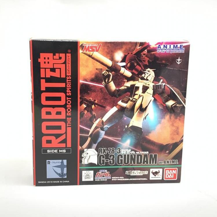 中古】未開封)ROBOT魂 〈SIDE MS〉 RX-78-3 G-3 ガンダム ver. A.N.I.M.E.[240019430502]