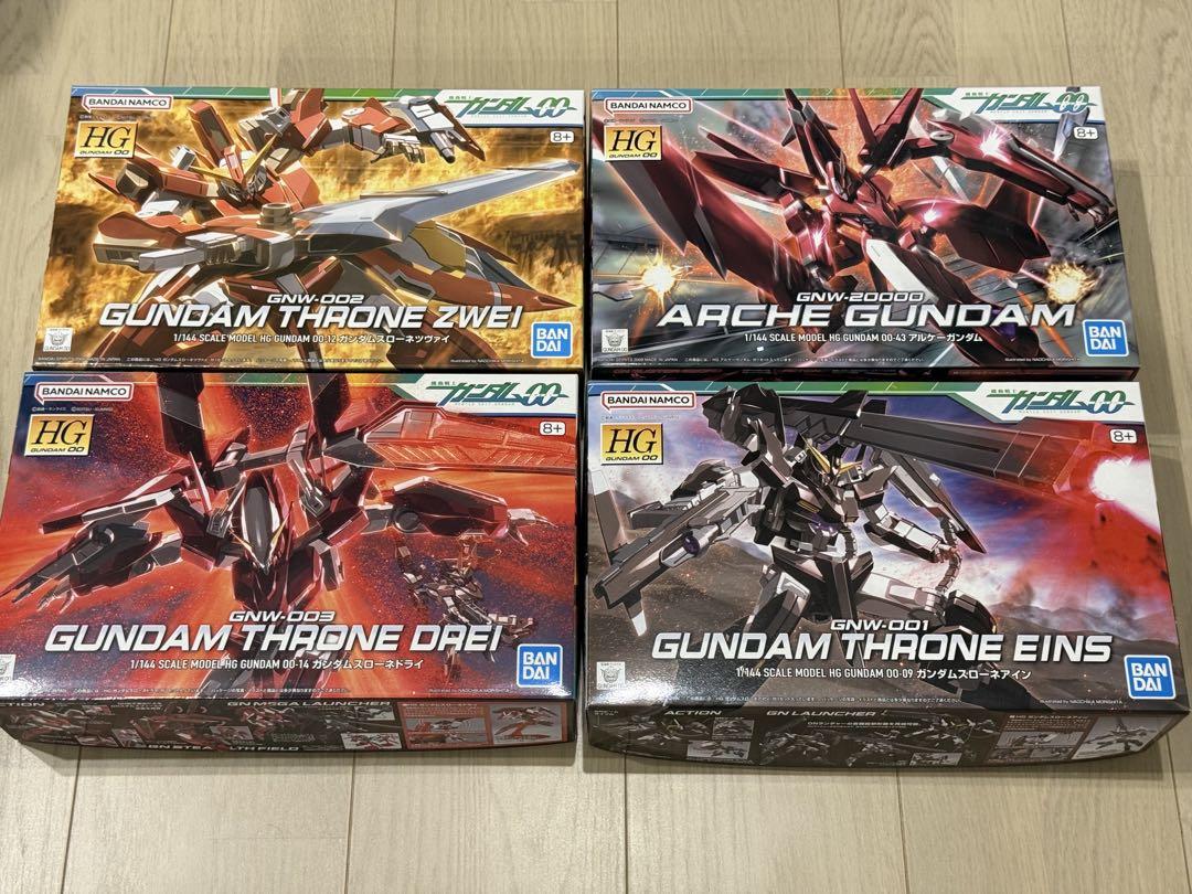 未組立 HG ガンダムスローネ3種、アルケーガンダム 4点まとめ ガンプラ 売買されたオークション情報 落札价格 【au  payマーケット】の商品情報をアーカイブ公開