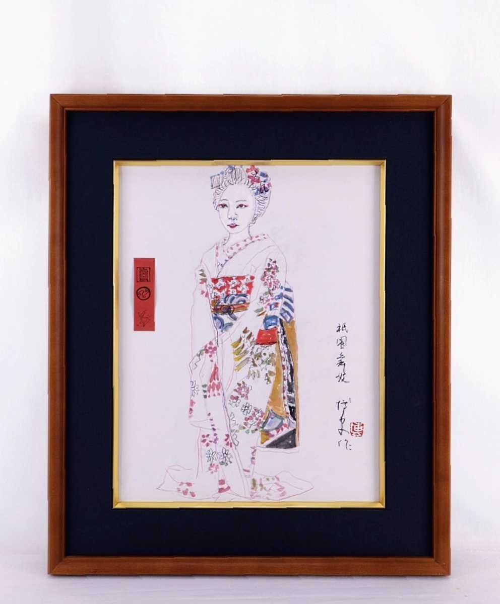 藤田嗣治 木版画 ありがたく エスタンプ 「赤いショールの女」 正光画廊 5000点出品中 売買されたオークション情報 落札价格 【au  payマーケット】の商品情報をアーカイブ公開