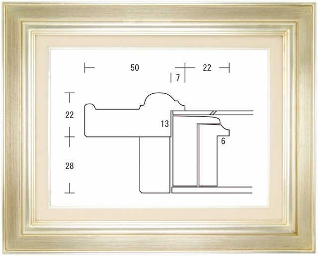 油絵用 額縁 木製フレーム 小公子 銀 サイズP40号 売買されたオークション情報 落札价格 【au payマーケット】の商品情報をアーカイブ公開