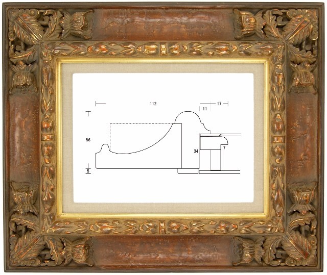 額縁 油彩額縁 油絵額縁 木製フレーム SACA0416 アンティーク サイズP3号 売買されたオークション情報 落札价格 【au  payマーケット】の商品情報をアーカイブ公開