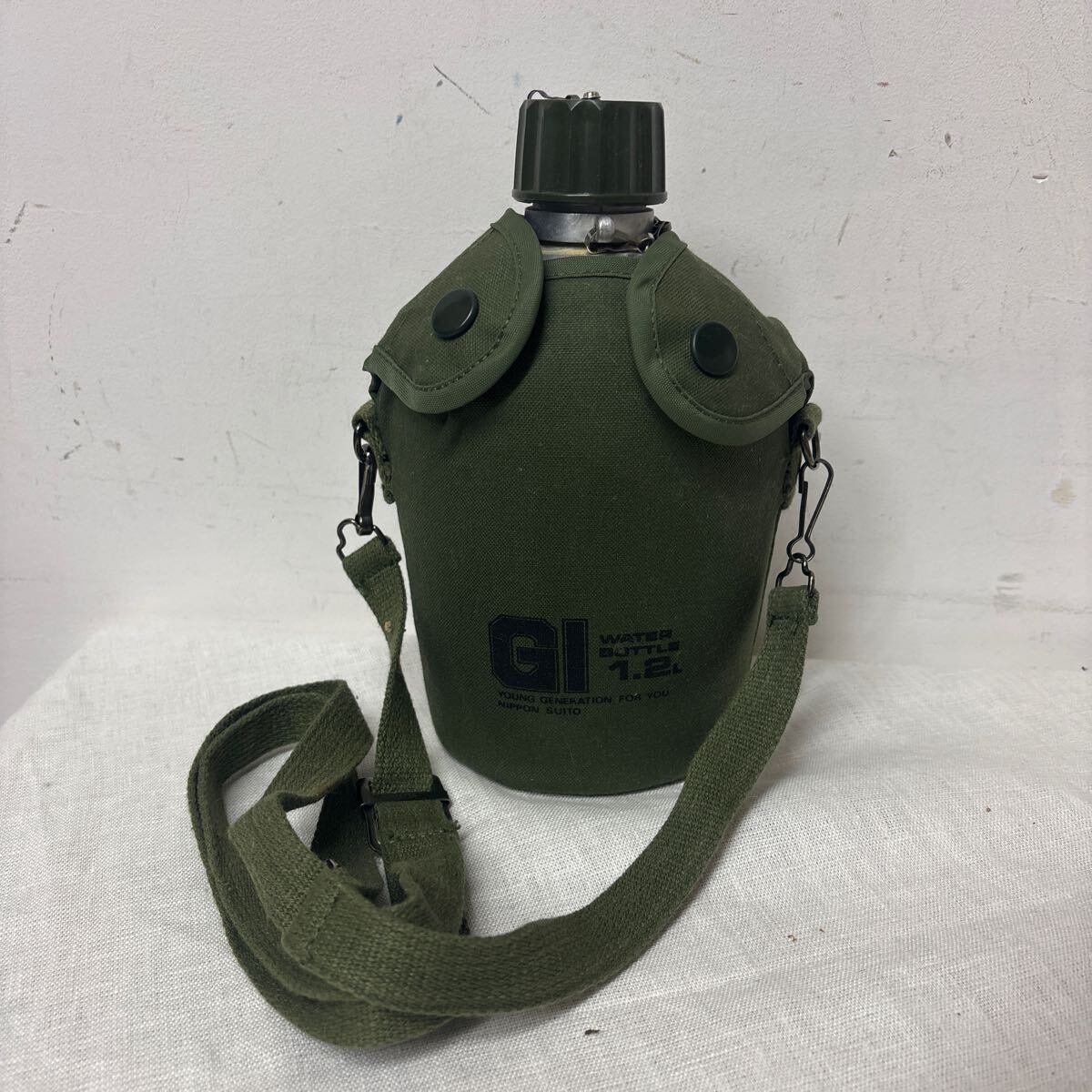 GI Water Bottle 1.2L 水筒 昭和レトロ ウォーターボトル ミリタリー ビンテージ キャンプ サバイバル アウトドア アーミー