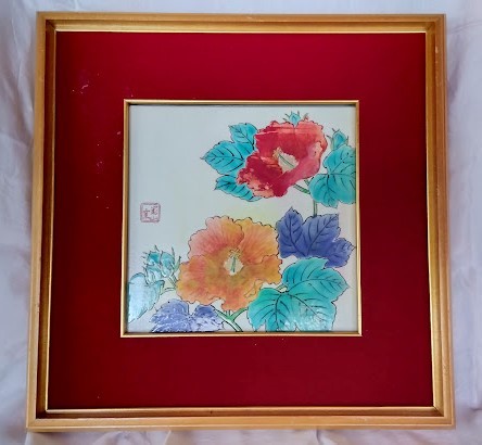 油彩画 洋画 油絵額縁付きで納品対応可 骨っぽく SM 「姫路城に桜」 朝隈 敏彦 売買されたオークション情報 落札价格 【au  payマーケット】の商品情報をアーカイブ公開