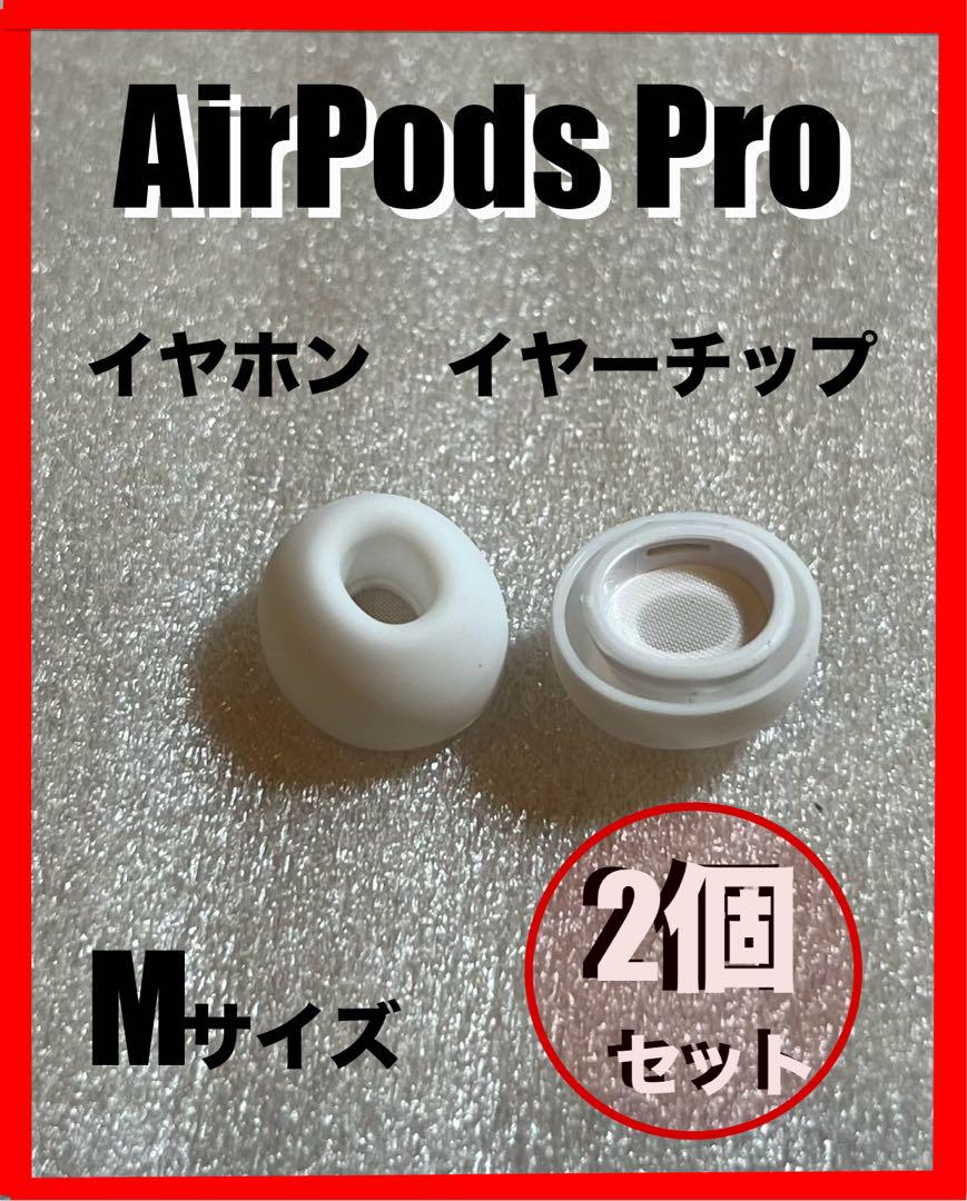 AirPods Pro 交換用イヤーチップ Mサイズ 2個セット