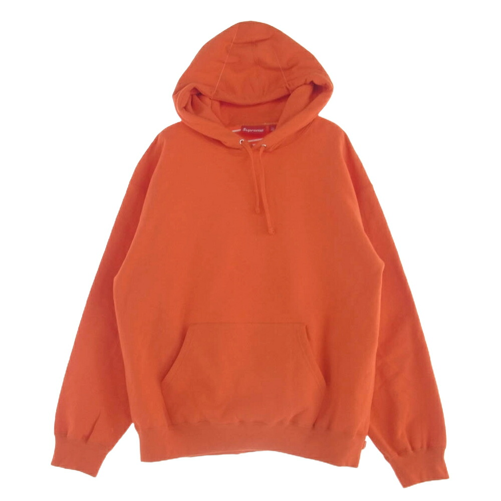 Supreme シュプリーム 24AW Satin Applique Hooded Sweatshirt サテン アップリケ フーデッド パーカー  スウェットシャツ レッド系 L 【