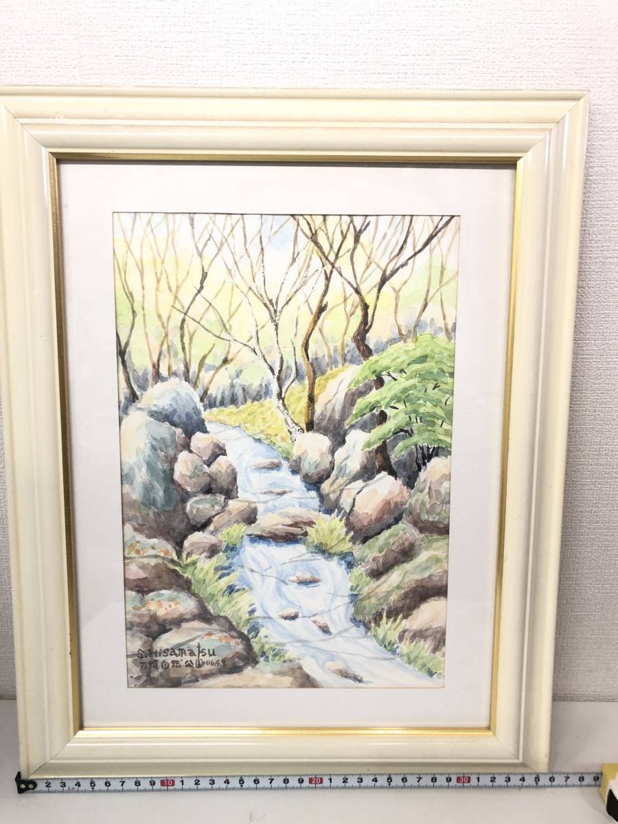 真作 牧潤一 Junichi Maki 丸かっ 額装 画家 日本山岳画協会会員 風景画』 売買されたオークション情報 落札价格 【au  payマーケット】の商品情報をアーカイブ公開