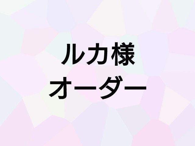 ルカ様専用ページです