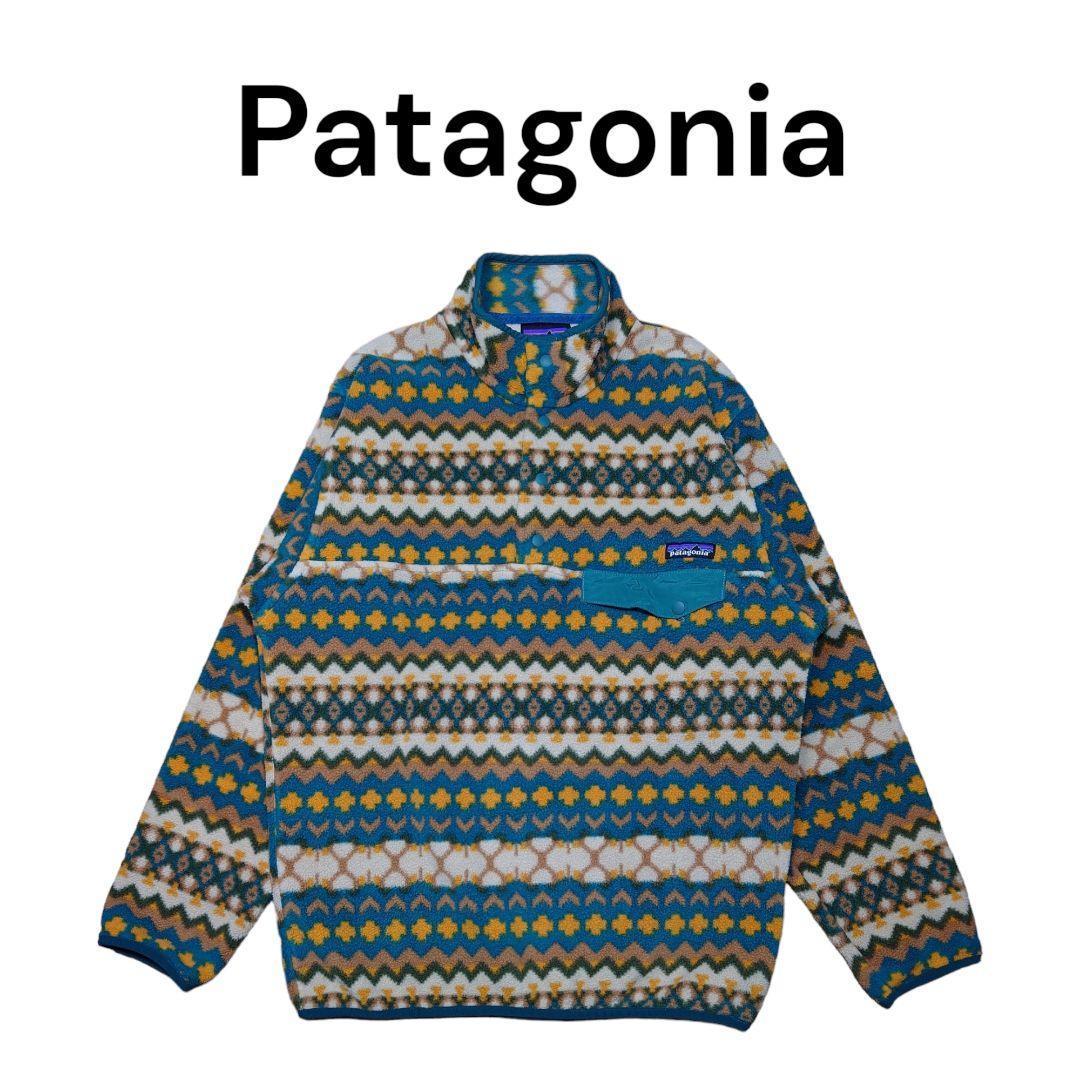 Patagonia 総柄スナップT シンチラ フリースプルオーバー パタゴニア 売買されたオークション情報 落札价格 【au  payマーケット】の商品情報をアーカイブ公開