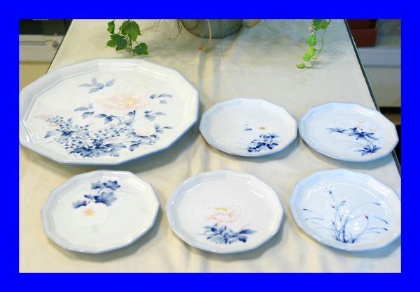 ○美品 オールドノリタケ Noritake 乃りたけ印 1973年 小皿 大皿 平皿 プレート 6枚 D1711 売買されたオークション情報 落札价格  【au payマーケット】の商品情報をアーカイブ公開