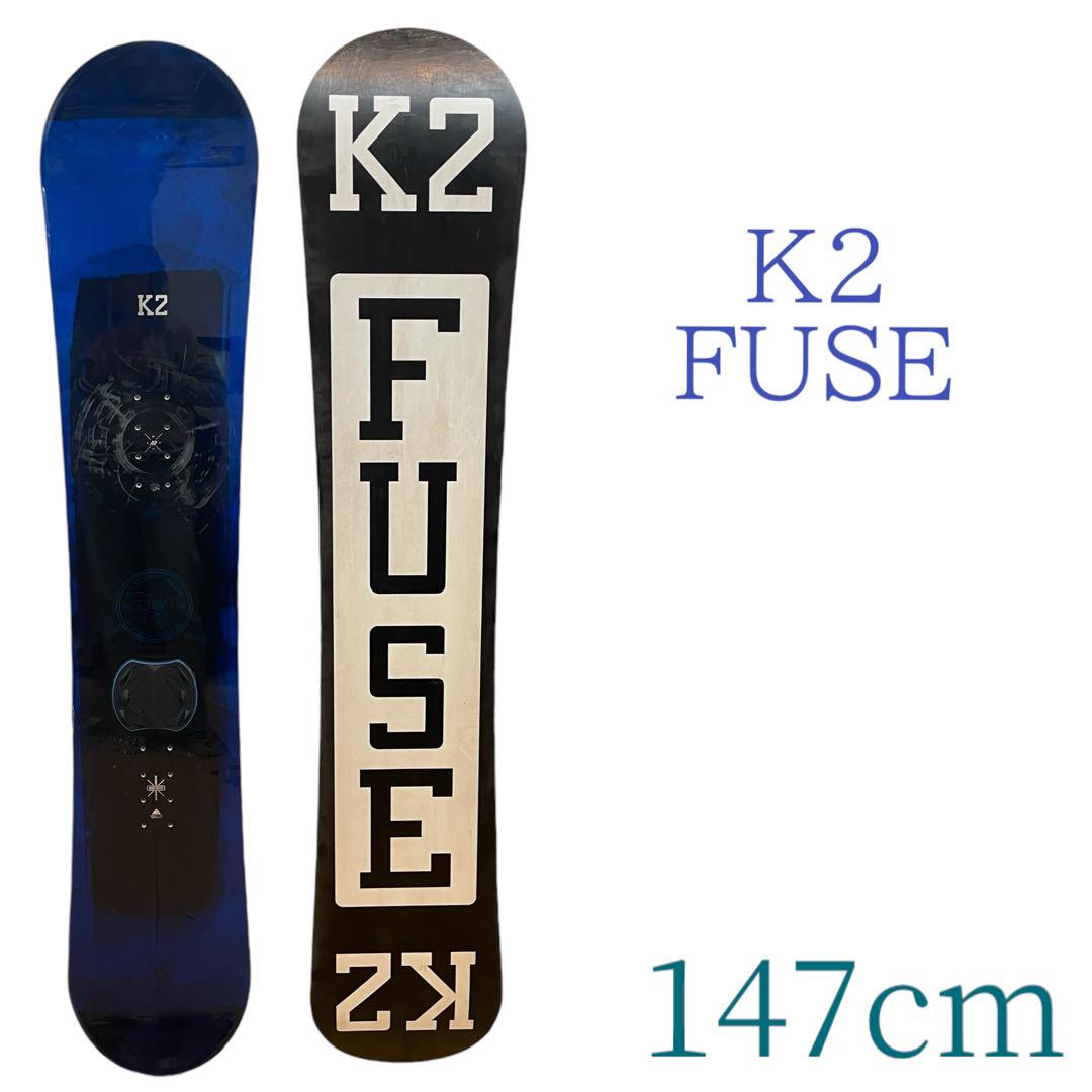 メンズ スノーボード K2 ケーツー FUSE 147cm フラット 売買されたオークション情報 落札价格 【au  payマーケット】の商品情報をアーカイブ公開