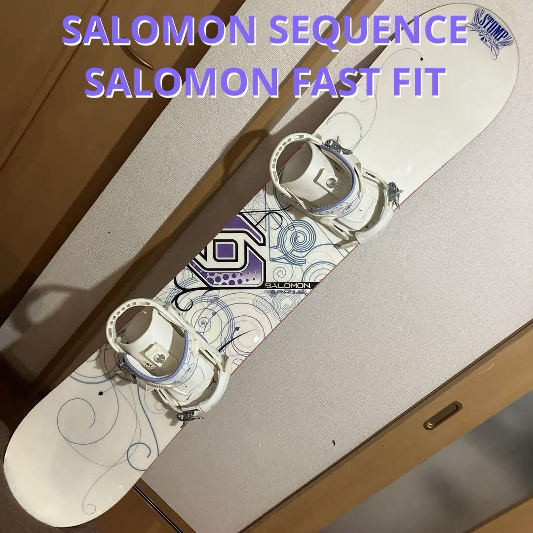 SALOMON SEQUENCE 146×SALOMON FAST FIT S