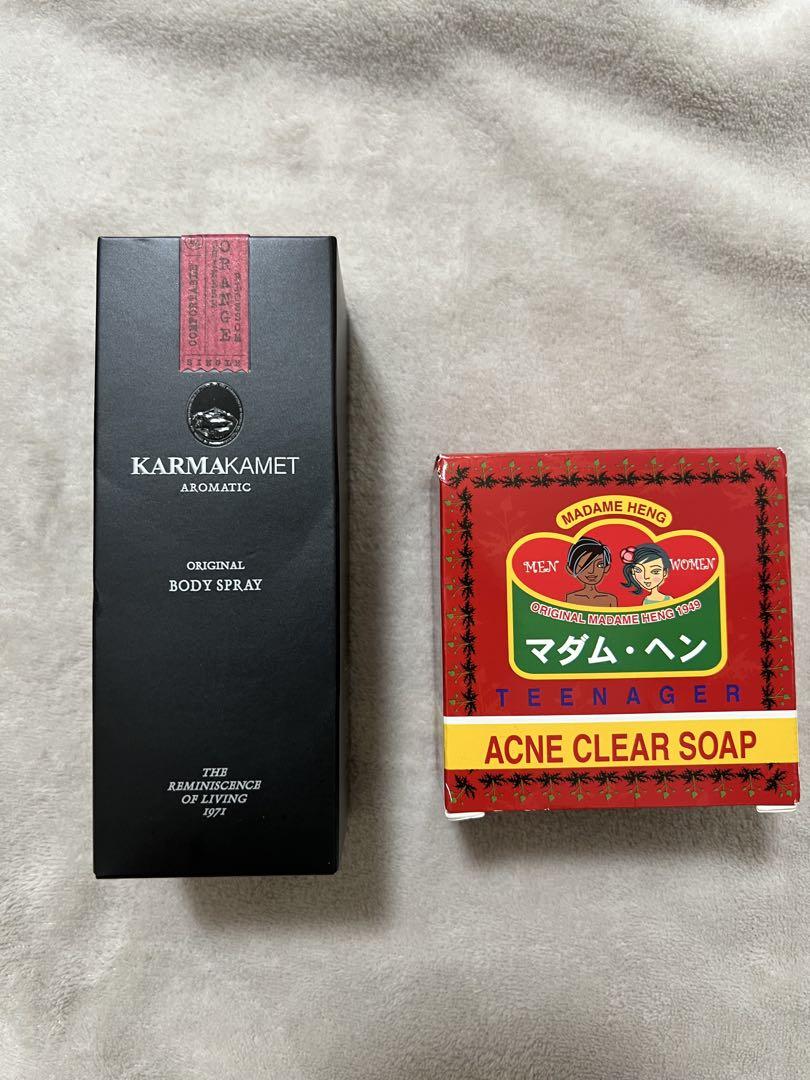 KARMAKAMET ボディスプレー & ACNE CLEAR SOAP