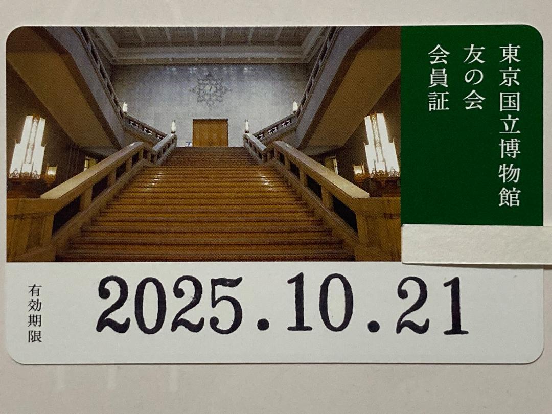 国立博物館 友の会 会員証 年間パスポート 年パス１枚 おまけ 博物館ニュース 売買されたオークション情報 落札价格 【au  payマーケット】の商品情報をアーカイブ公開